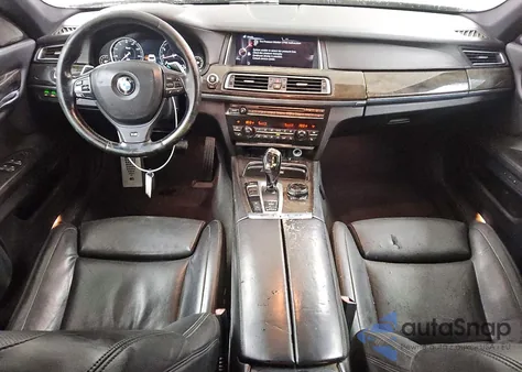 2014 BMW 750 Li from USA, damaged, VIN WBAYE8C52ED136427